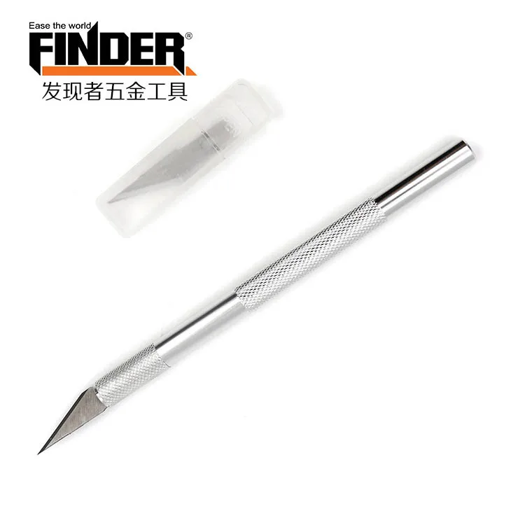 1 set/ Metal Handle Scalpel Blade Knife Wood Paper Cutter Craft Pen Knives Engraving DIY Hand Tools Carving knife | Инструменты