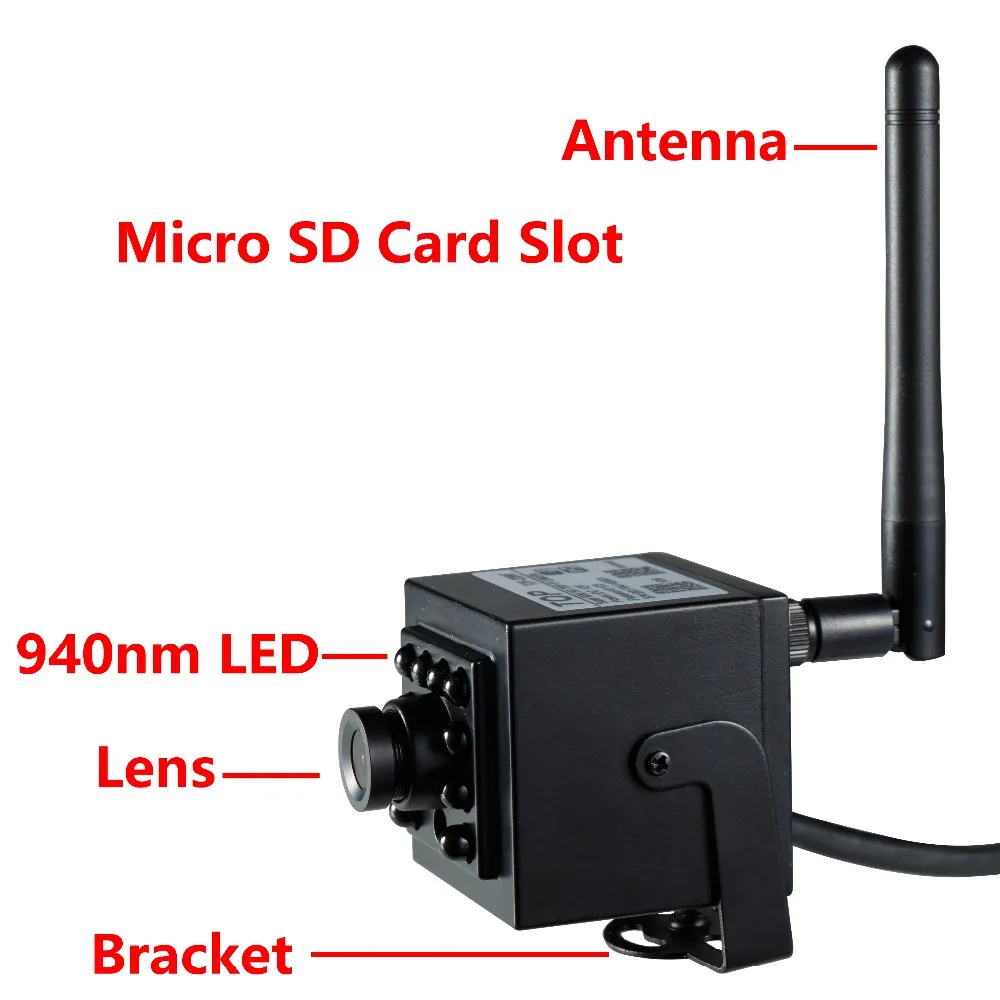 Светодиодный не красный в темный ночного видения IP Камера HD720P Wi-Fi Камера радионяня P2P облако Камера CCTV DHCP Поддержка yoosee приложение ONVIF