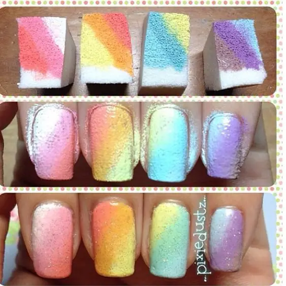 Nail Art Sponge Grant Images And Design Ideas 6pcs Nail Art Tools Grant Nails Soft Sponges For Color Fade