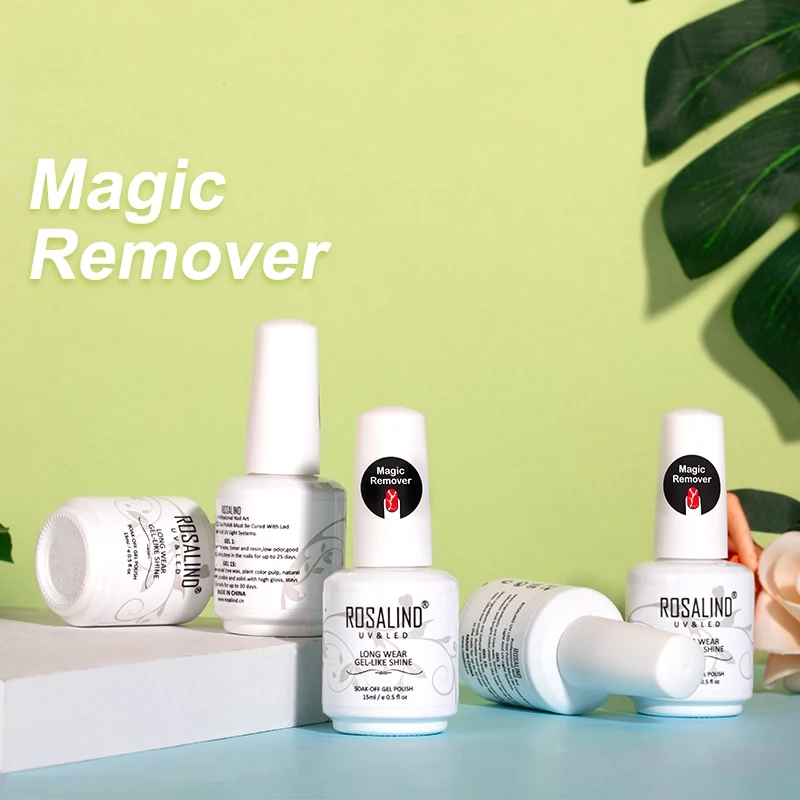 

15ML Nail Gel/Polish Remover Magic Remover Healthy Fast Within 2-3 MINS Gel Nail Polish UV