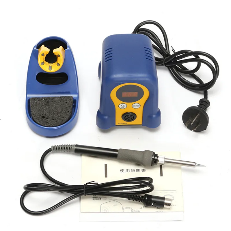 

Jimbon 888D 70W 220V Digital Display Soldering Station Iron High Quality With Stand Repair Tool Adjustable Temperature Control