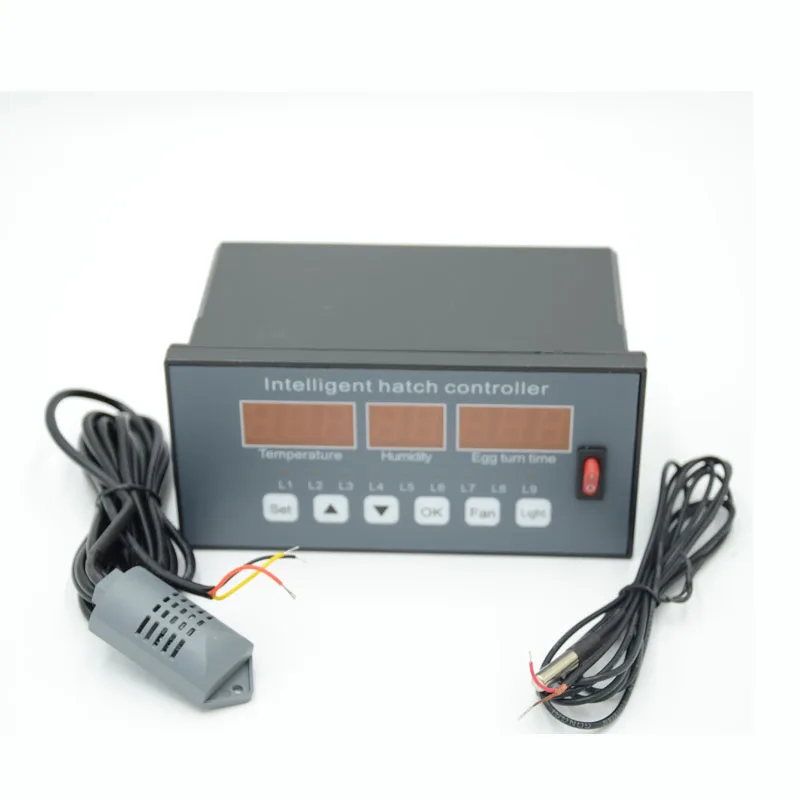 

XM-16 Incubator Controller Automatic And Multifunction Egg Incubator Control System Fan Switch Temperature And Humidity Sensors