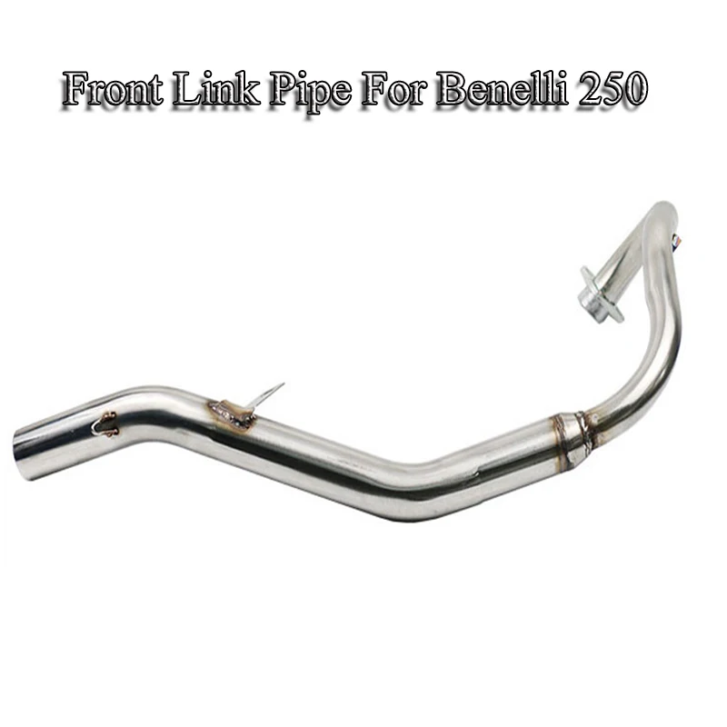 

Benelli250 Full Exhaust System Pipe Motorcycle Front Link Connect Pipe Stainless Steel Vent Pipe Tube Slip On For Benelli 250
