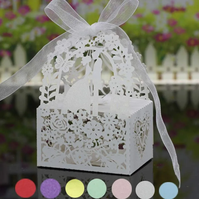 

FS5 25pc Laser Cut Hollow Out Thanksgiving Day Candy Box oct12