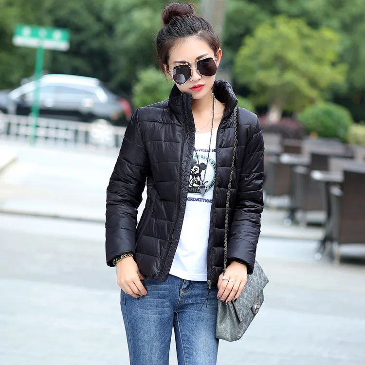 

2017 Rushed Hot Sale Standard Zipper Womens Winter Jackets And Coats Winter Jacket Women Korean Slimduck Cotton Couture Women's