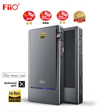 FIIO Q5 флагманский Bluetooth dsd-способный Портативный Hi-Fi усилитель DSD декодер MFi USB звуковой усилитель DAC AptX MFI сертифицированная 3,5 мм 2,5 мм