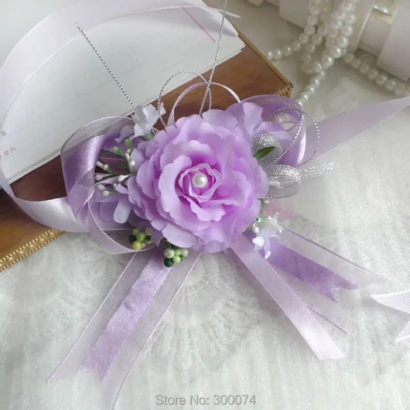 Purple red wedding decoration
