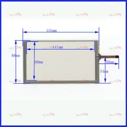 ZhiYuSun Новый HLD-TP-2766 Совместимость for6.2GPS стекло 155*88 это совместимо новый 7 дюймов Сенсорный экран 155 мм * 88 мм