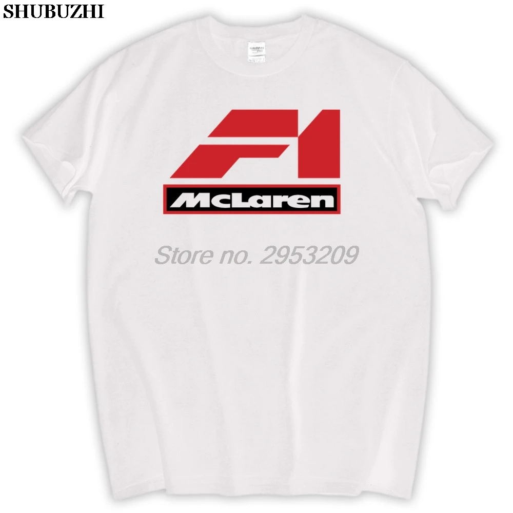 

MCLAREN F1 cotton short sleeve T-shirt Fashion Brand t shirt men new high quality sbz5223