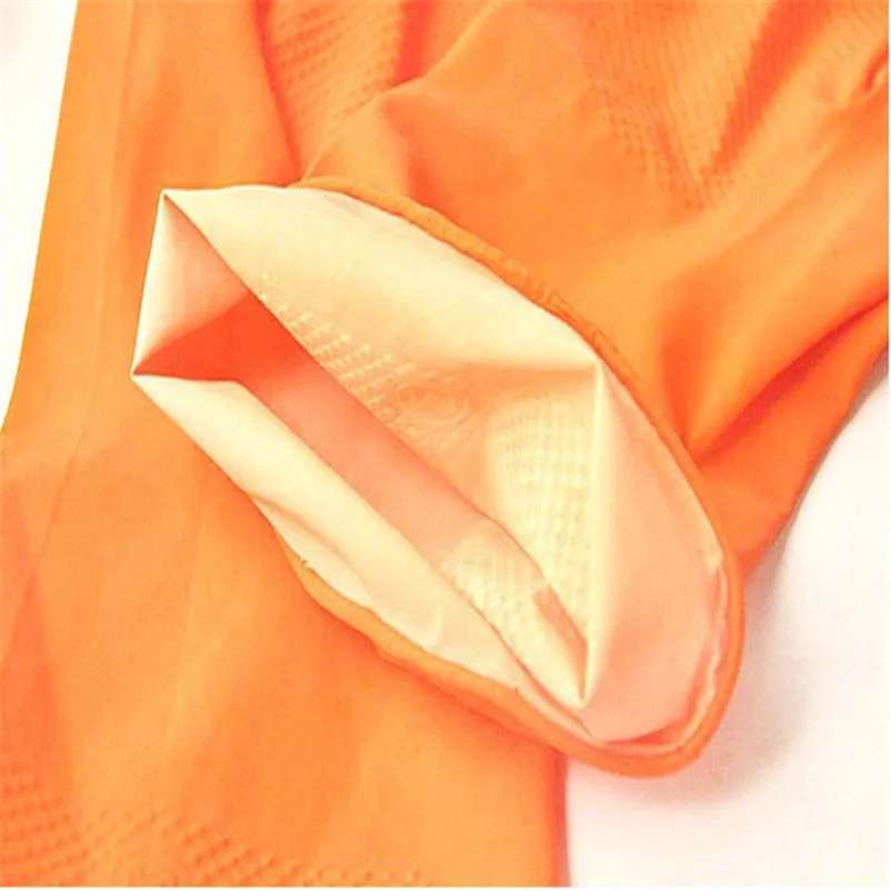 Waterproof rubber Latex gloves for washing dishes Cleaning Laundry Housework goods for home and kitchen Accessories S11#N (2)