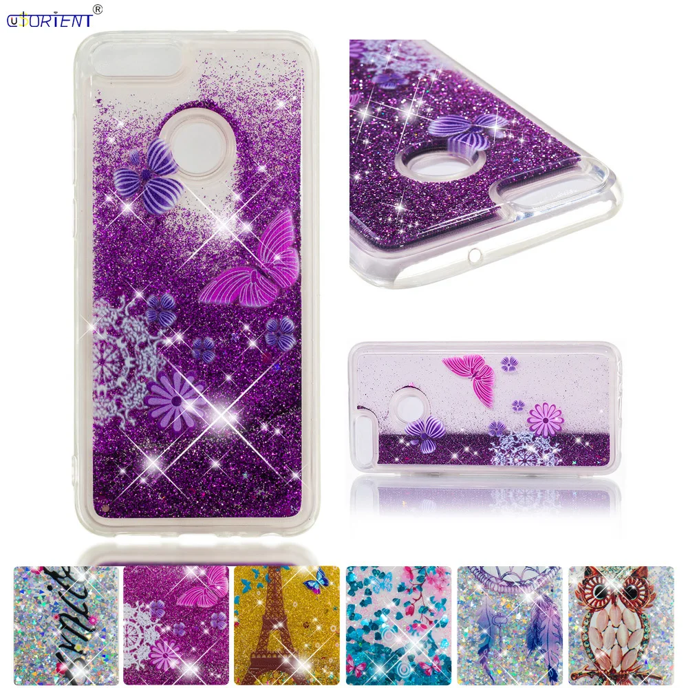 

Glitter Case For Huawei P Smart Enjoy 7S Liquid Quicksand Phone Back Cover Huawei PSmart FIG-LX1 FIG-L11 FIG-L31 Silicone Funda