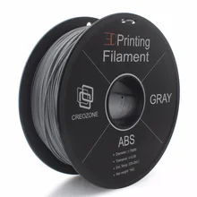 CREOZONE Premium Kalite ABS Filament 3D Yazıcı için ABS Plastik 1. 75mm 1KS Biriktirme 3D Plastik Gri Renk