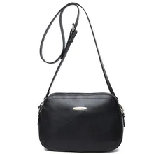 Women Real Genuine Leather Messenger Bag 2016 Fashion Crossbody Shoulder Bags Bolsos Carteras Mujer Marca Handbags Famous Brand