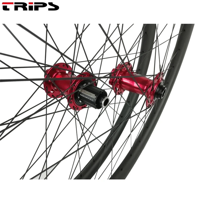 Карбоновые boost mtb колеса 27,5 er Novatec фактор XD601SB-B15 XD602SB-B12 ступица 30 мм бескамерная 650B AM горный велосипед колесная 32/32 H