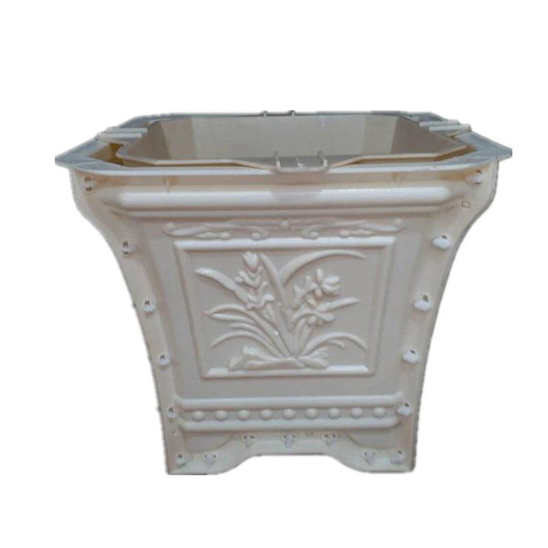 

45cm/ 17.72in & 57cm/ 22.44in Square Orchid Durable Home Gardening Bonsai DIY Concrete Flower Pot Mold