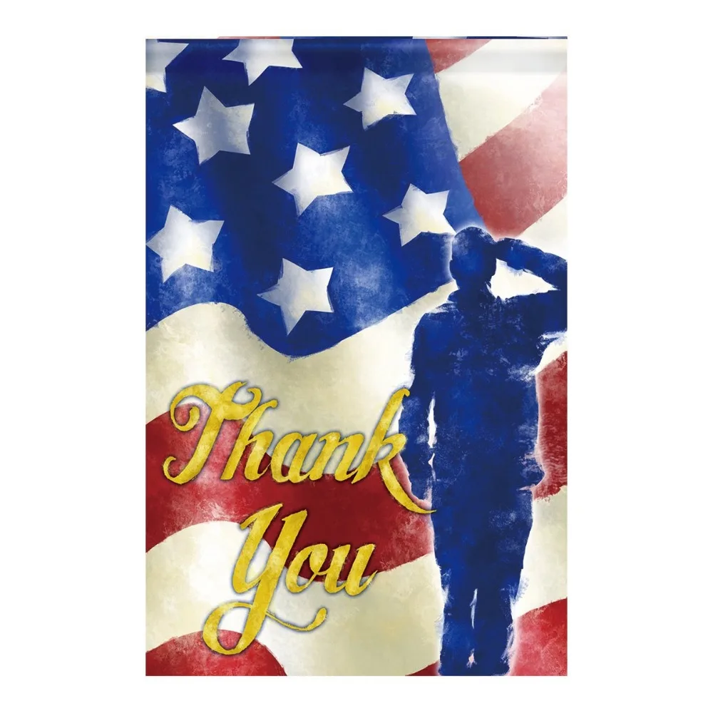 Custom Garden Flag Design With Creative American Flag Home