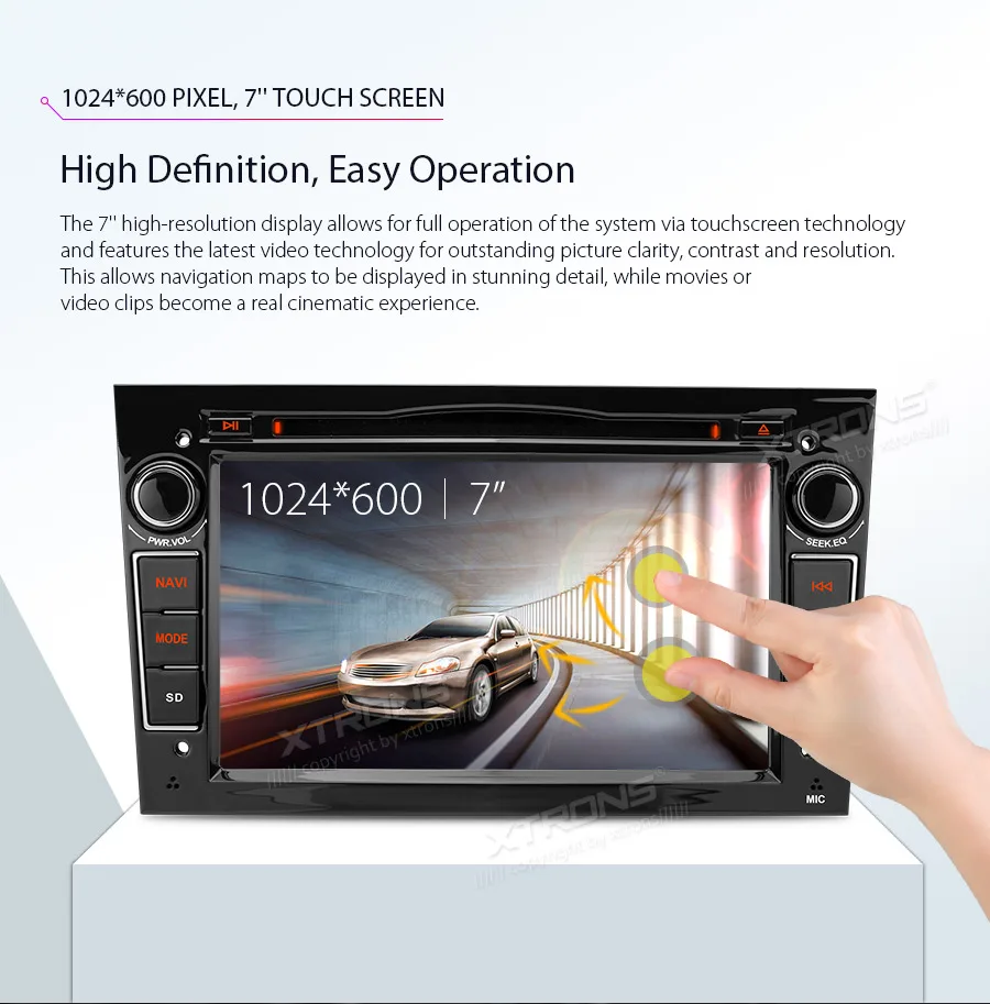 Flash Deal 7" Android 8.1 Octa Core Car DVD GPS Radio for Opel/Vauxhall/Holden Astra (H) 2004-2010 & Vivaro 2006-2010 & Meriva 2006-2008 8