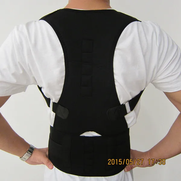 Magnetic Posture Corrector for Men Women Magnetic Therapy Corset Back Straightener Shoulder Belt Correcteur De Posture AFT-B002 (3)