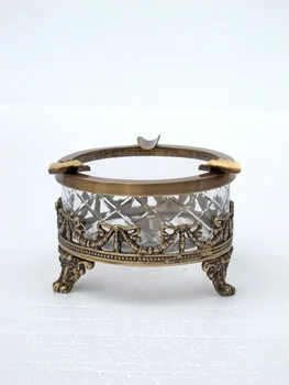 

American style villa club after Moderno Hotel room living room became imported copper ashtray crafts