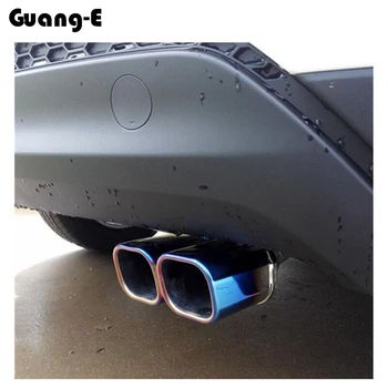 

Car Cover Muffler Exterior End Pipe Dedicate Stainless Steel Exhaust Tip Tail Outlet For Hyundai Tucson 2015 2016 2017 2018