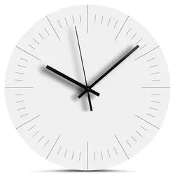 30 см креативные деревянные настенные часы Современные немые большие декоративные кухонные часы круглые деревянные подвесные настенные