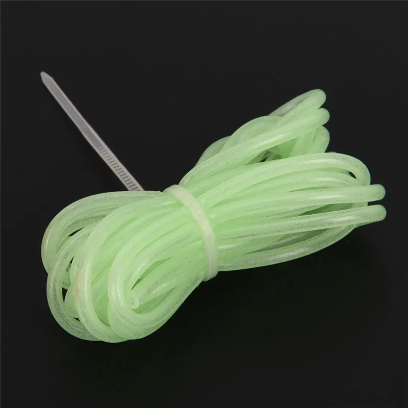 

Gmarty Fishing Soft PVC plastic Material Luminous Tube 2M fly tying riging tubelumo tubblings Pesca fishing glow tube