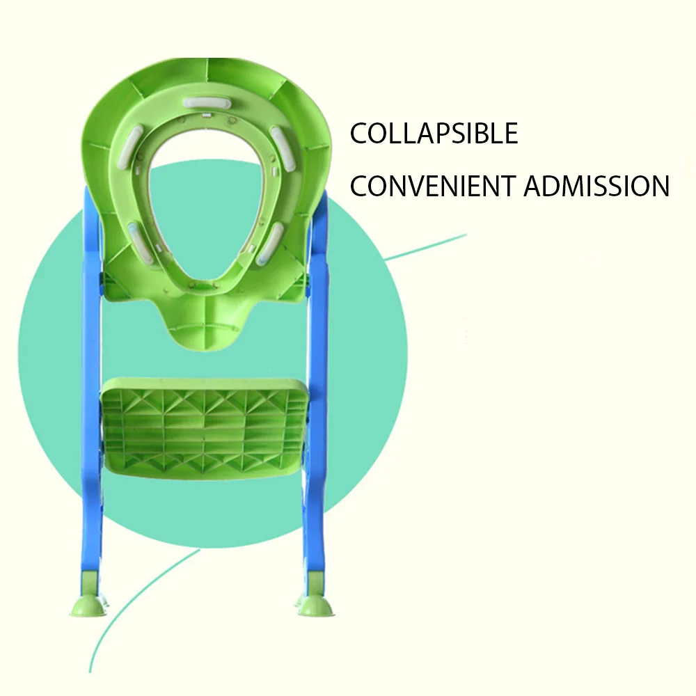  Portable Baby Pot for Kids Folding Baby Baby Toilet Seat With Adjustable Ladder Children's Potty Bo