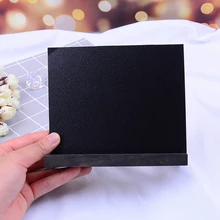 1 шт. мини мел доска деревянная для письма заметка сообщение краска деревянная доска свадьба кухня ресторан знаки доска