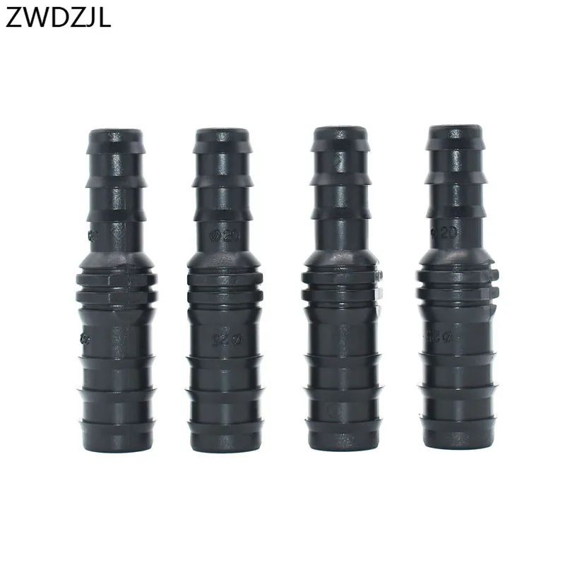 

Irrigation hose 25mm to 20mm reducing barb Connector Garden hose 3/4 to the 1/2 2 way straight barb watering & irrigation 2pcs