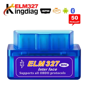 

Mini ELM327 Bluetooth 2.0 Interface V2.1 OBD2 OBD 2 Auto Diagnostic-Tool ELM 327 Works ON Android Torque/PC v 2.1 BT adapter