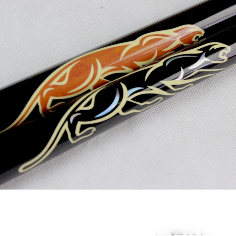 WOLFIGHTER бильярдный кий 11,5 мм/12,75 мм наконечники черный/оранжевый цвета Китай