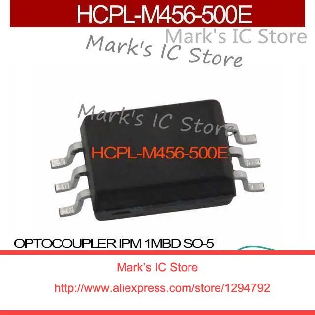 HCPL M456 500E OPTOCOUPLER IPM 1MBD SO 5 HCPL M456 50 . 456 50 HCPL
