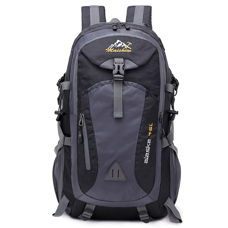 Best 40L Waterproof USB charging Climbing Unisex male travel men Backpack men Outdoor Sports Camping Hiking Backpack School Bag Pack