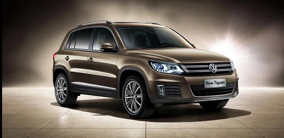 Для Volkswagen VW Tiguan 2013. автомобильные ходовые доски Авто боковой шаг бар педали дизайн Nerf баров