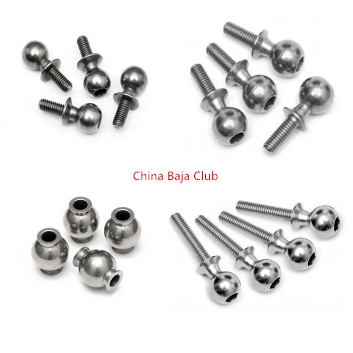

socket ball steering knuckle ball head screw for 1/5 HPI Rovan Baja 5B 5T 5SC