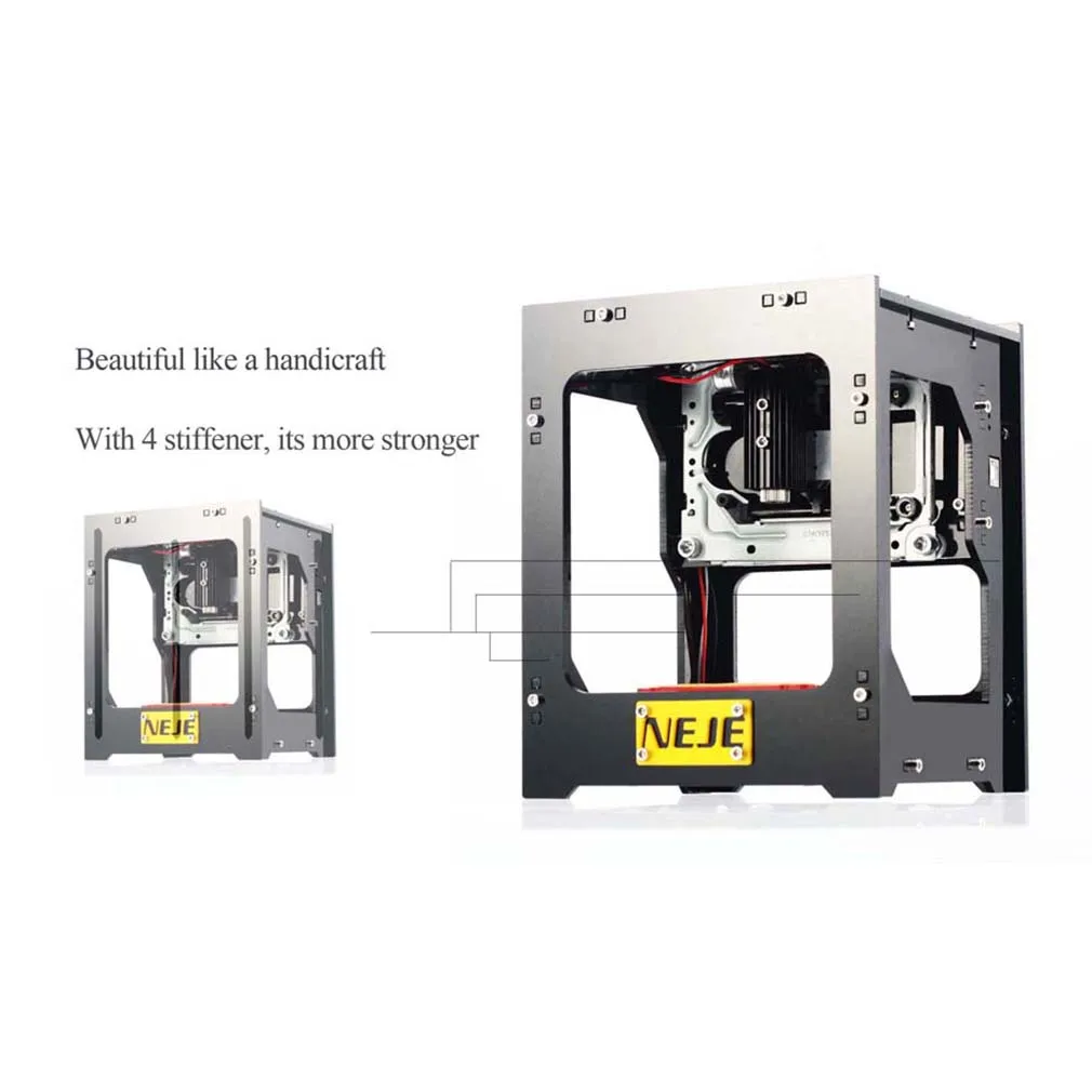 

Portable NEJE DK-BL 1500mW Household DIY Picture Printing USB Bluetooth Mini Laser Engraver Machine