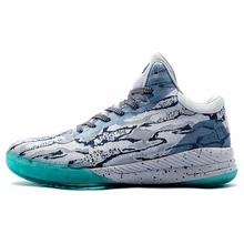 Популярные мужские баскетбольные кроссовки тканые дышащие верхние спортивные уличные кроссовки Спорт на открытом воздухе и в помещении обувь