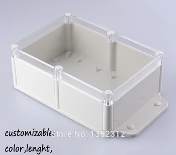 Price 8 Pcs/lot 260*143*78mm IP68 Waterproof Instrument Box Weatherproof Electronic Box Plastic DIY Junction Switch Distribution Box