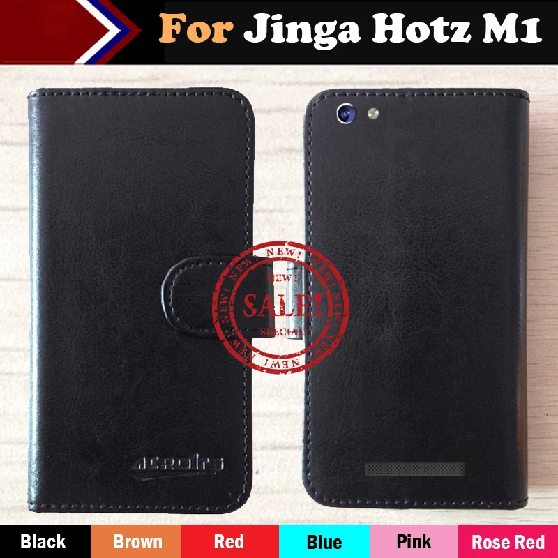 

Hot!! Jinga Hotz M1 Case Factory Price 6 Color Leather Exclusive For Jinga Hotz M1 100% Special Cover Phone +Tracking