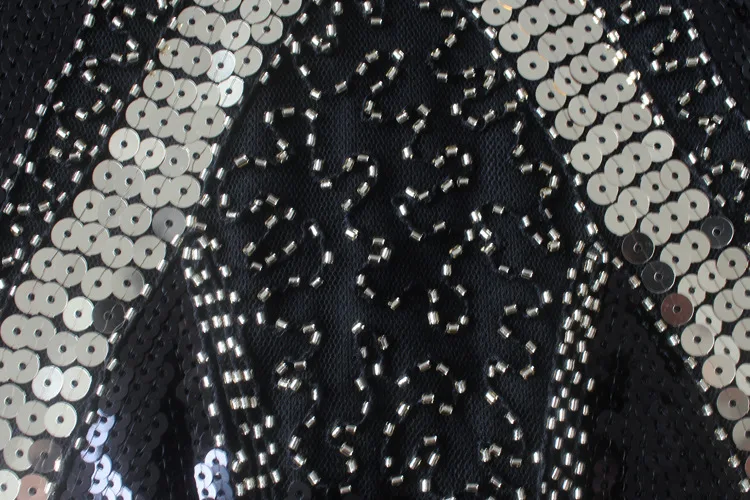 Новое поступление, летние юбки с пайетками 2018, винтажная юбка-карандаш с бисером на молнии с эластичной резинкой на талии, уличная Женская