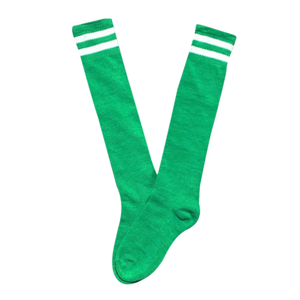 Гольфы для футбола высокие носки для мальчиков и девочек, бейсбольные хоккейные гетры, детские спортивные футбольные носки# YL5 - Цвет: C