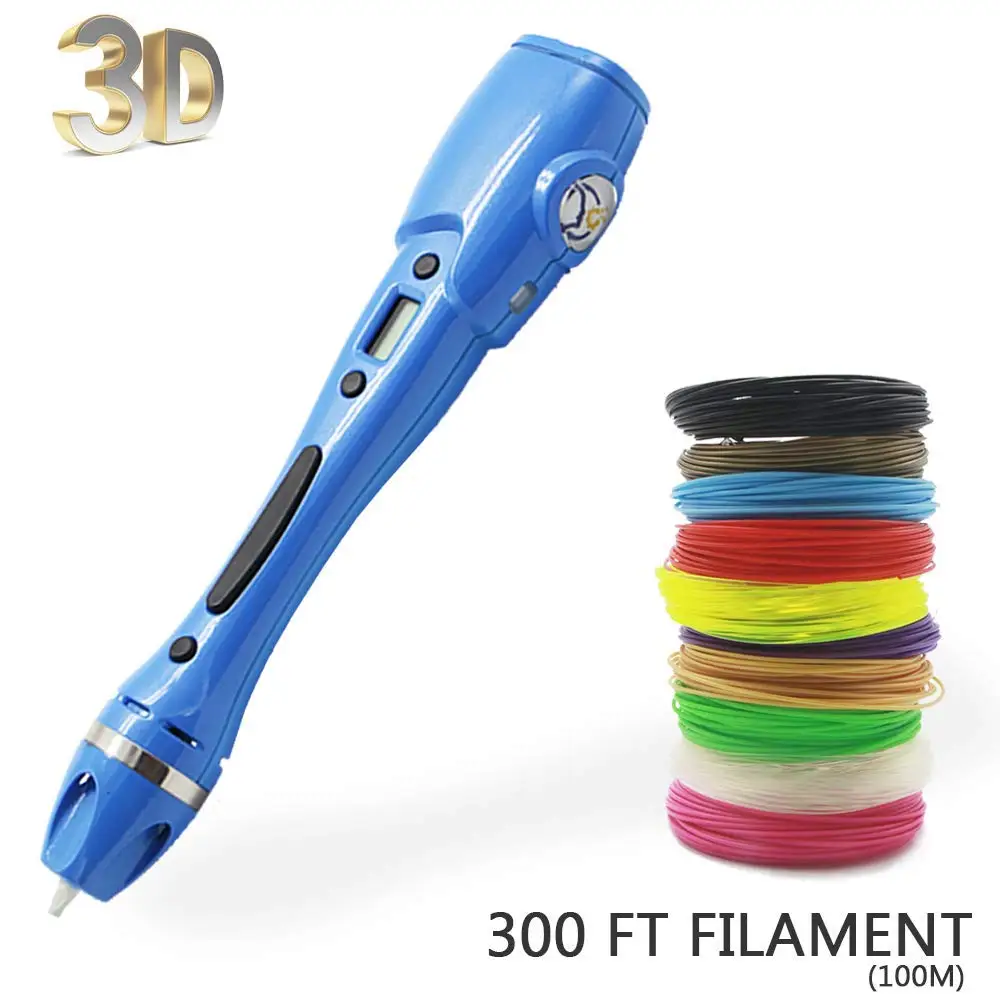 

YEMELYA Fun 3D Pen Printing Drawing Pens Set with 328 Ft Nontoxic 1.75 mm Filament Refills Best for Adults or Kids