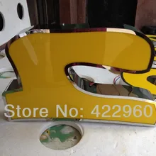 Factoy внешний наружный акриловый светодиодный Светящаяся вывеска