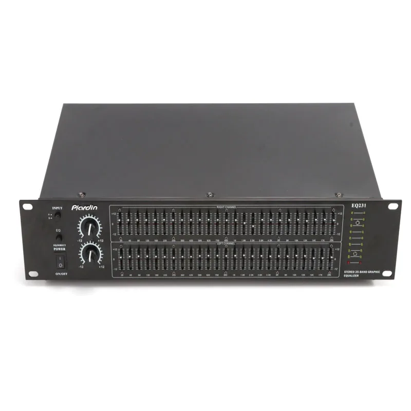 EQ 231 stereo 20 полосный Графический экскаватор Dual / Performance KTV equcizer со светодиодным