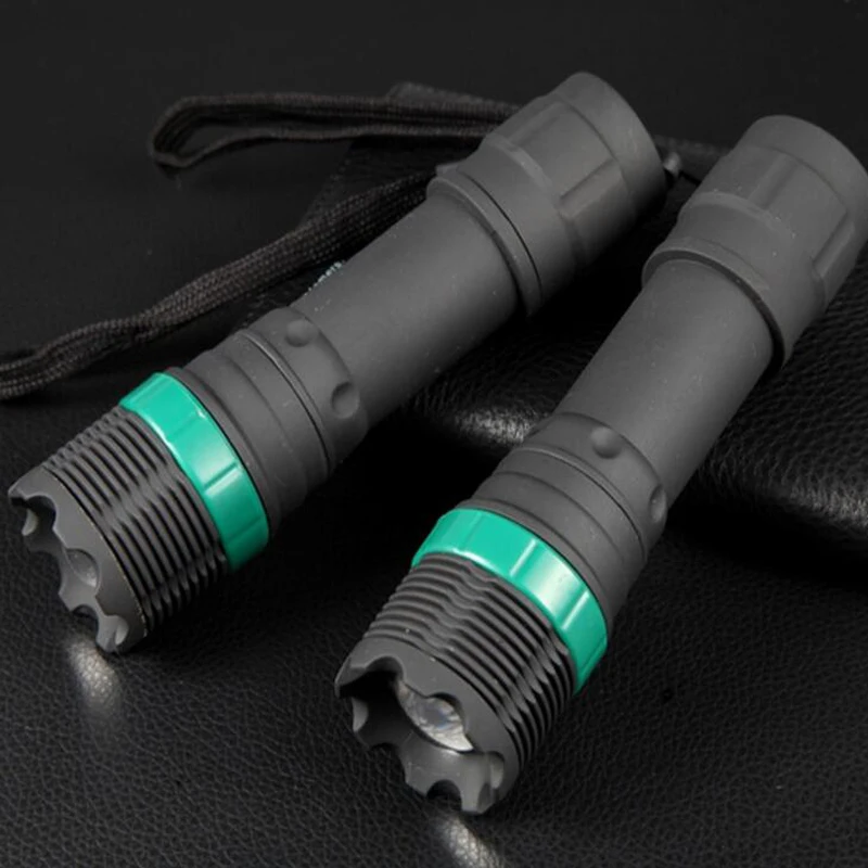 

New light flashlight High-power cycling flashlight LED Far-focus focusing long-range flashlight led lighting fixture led lamps