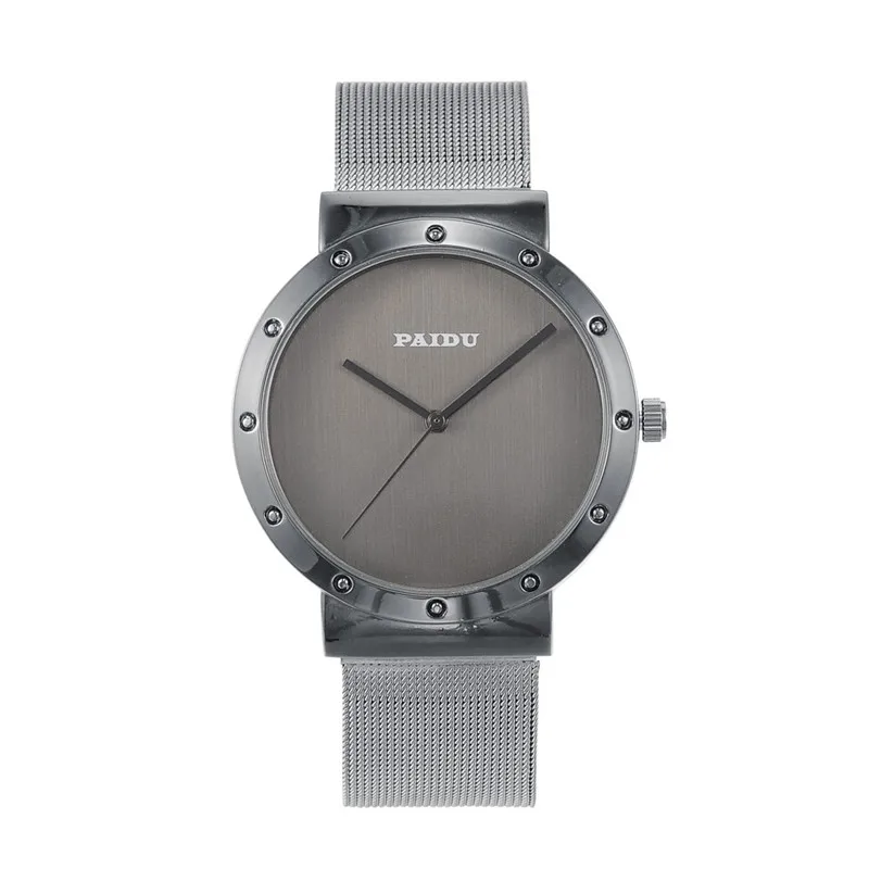 

Stylish High Quality 304 Stainless Steel Quartz Wristwatches, Gray, 240x20mm; Watch Head: 47x43x8mm; Watch Face: 34mm