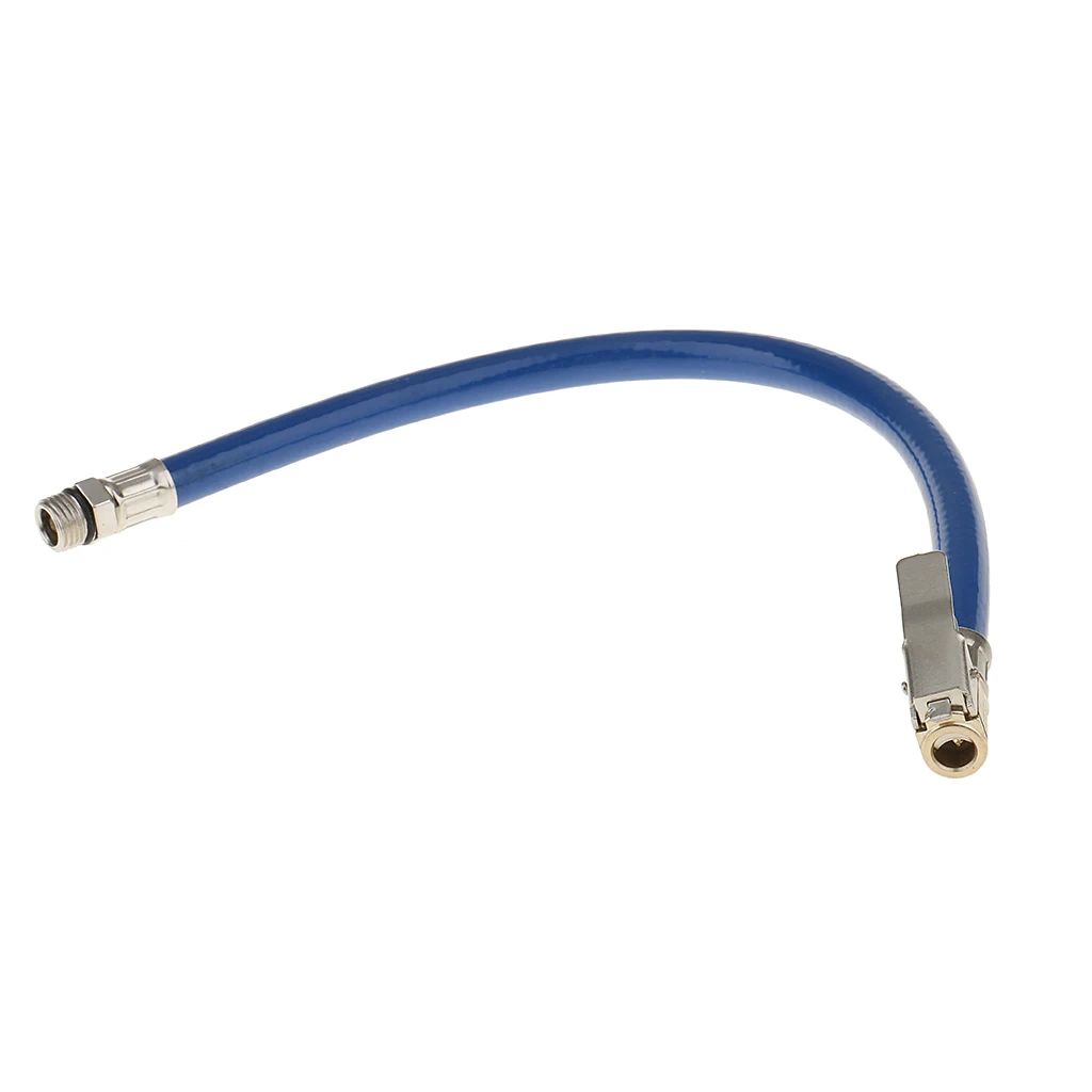

Motorcycle Car Auto Tire Tyre Air Pump Inflator with 1/4' Rubber Air Pipe Hose For Tires Repair Tools