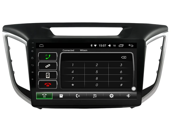 Perfect OTOJETA DSP stereo carplay android 8.1.2 car radio for hyundai creta 2017 IX25 Gps navi Ips screen video player tape recorder 4