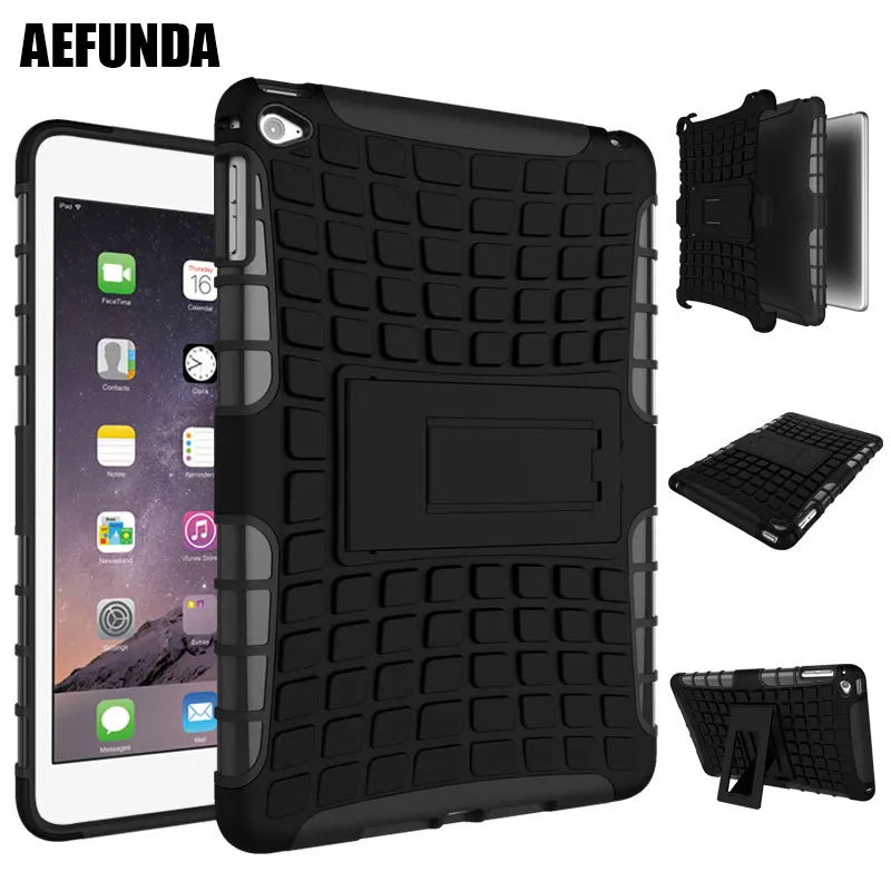 Buy Heavy Duty Armor Case For iPad Mini 4 Dual Layer