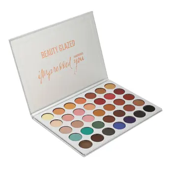 

Natural Eyes Makeup Easy To Wear Eyeshadow Natural Matte Shimmer Palette Long-lasting Eye Shadow 35 Colors in 1